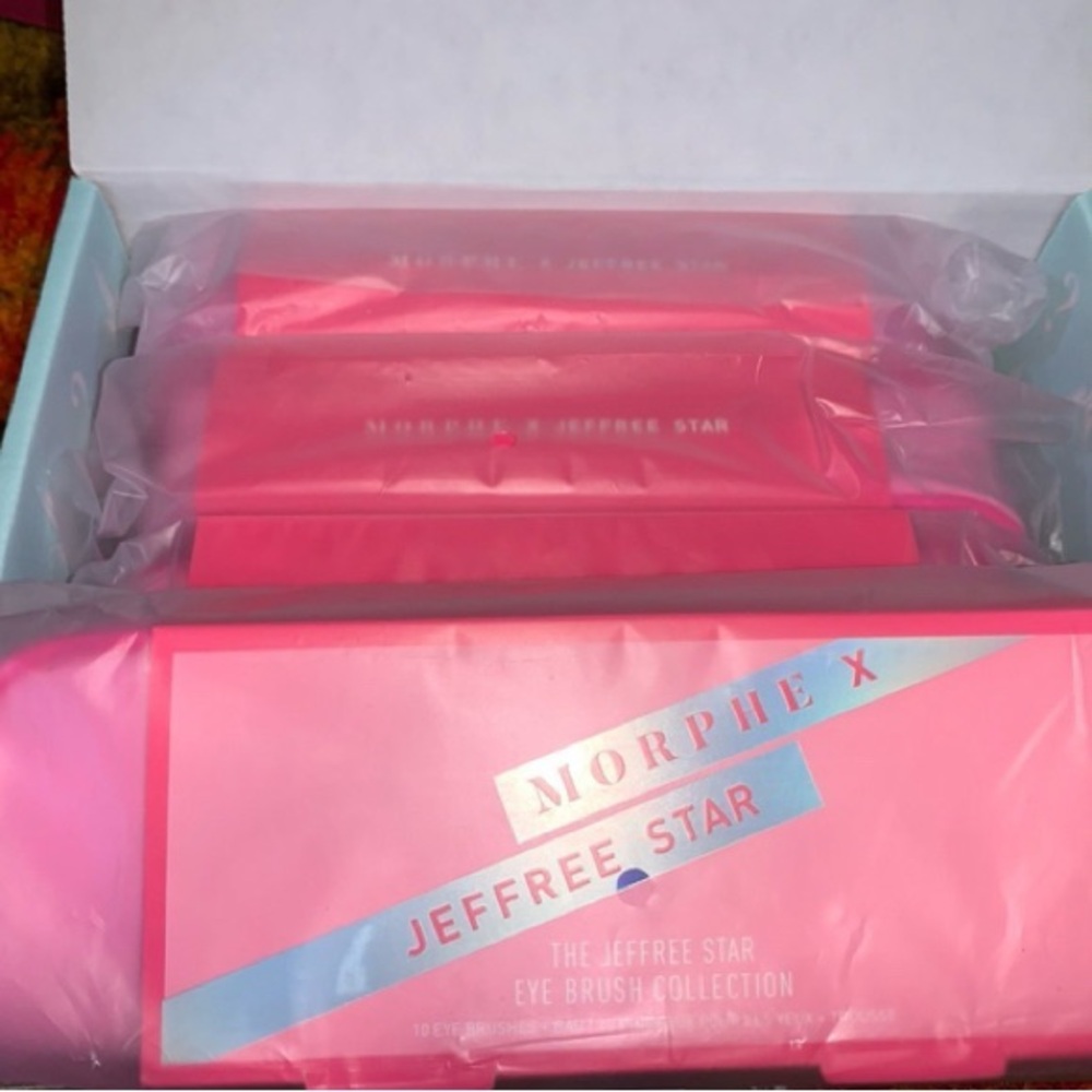 Morphe X Jeffree Star 10 Pc Eye Brush Set Brand New